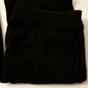 Black leggings and cheetah leggings Girls Xl 18